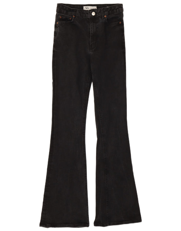 Blugi skinny evazați pentru femei Zara EU 36 XS W26 L31 gri