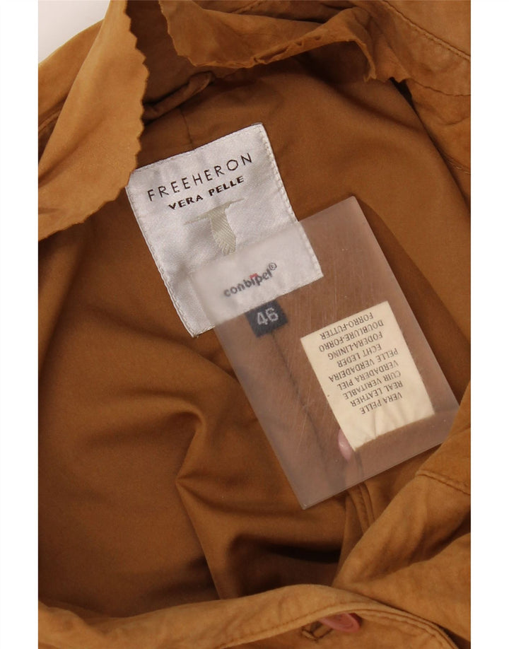 Jachetă Free Heron Suede Conbipel pentru femei IT 46 Maro Maro Piele