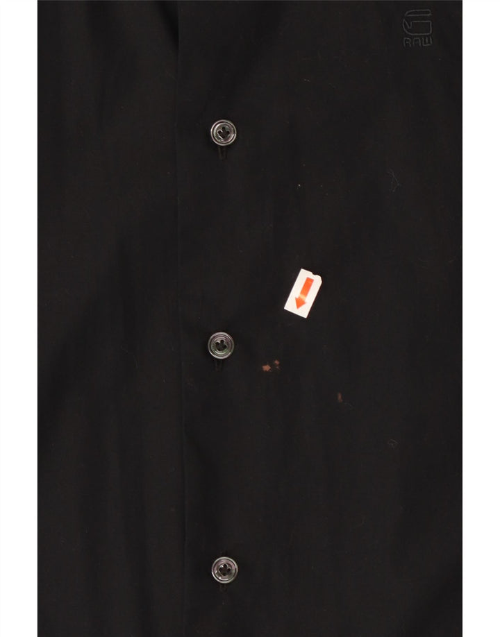 Cămașă Slim Fit G-STAR pentru bărbați, neagră