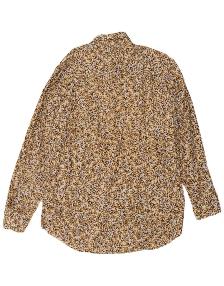 Cămașă Boden pentru bărbați XL, maro, bumbac floral