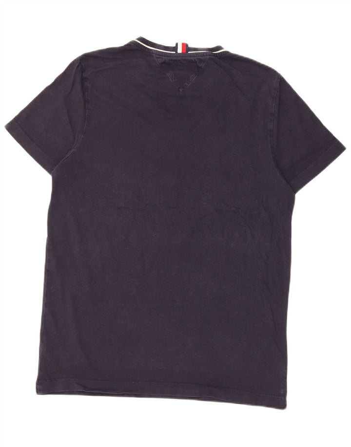 Tricou pentru bărbați Tommy Hilfiger Top mic din bumbac bleumarin
