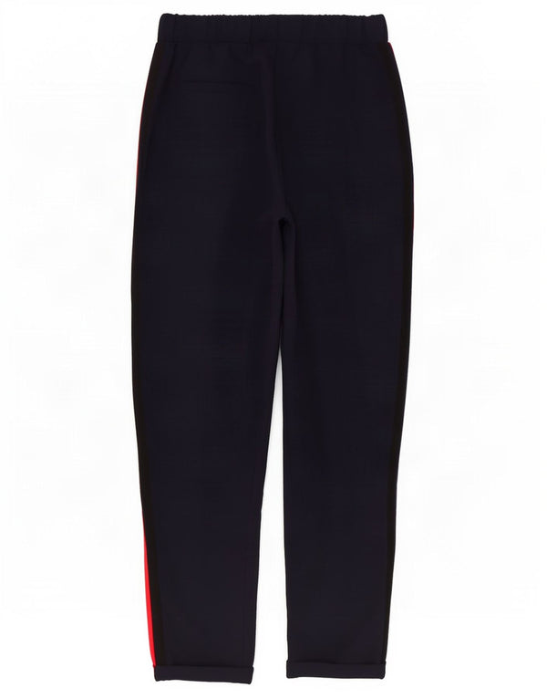 Pantaloni Drepți Casual Zara Femei Mici L26 L25 Bleumarin Poliester