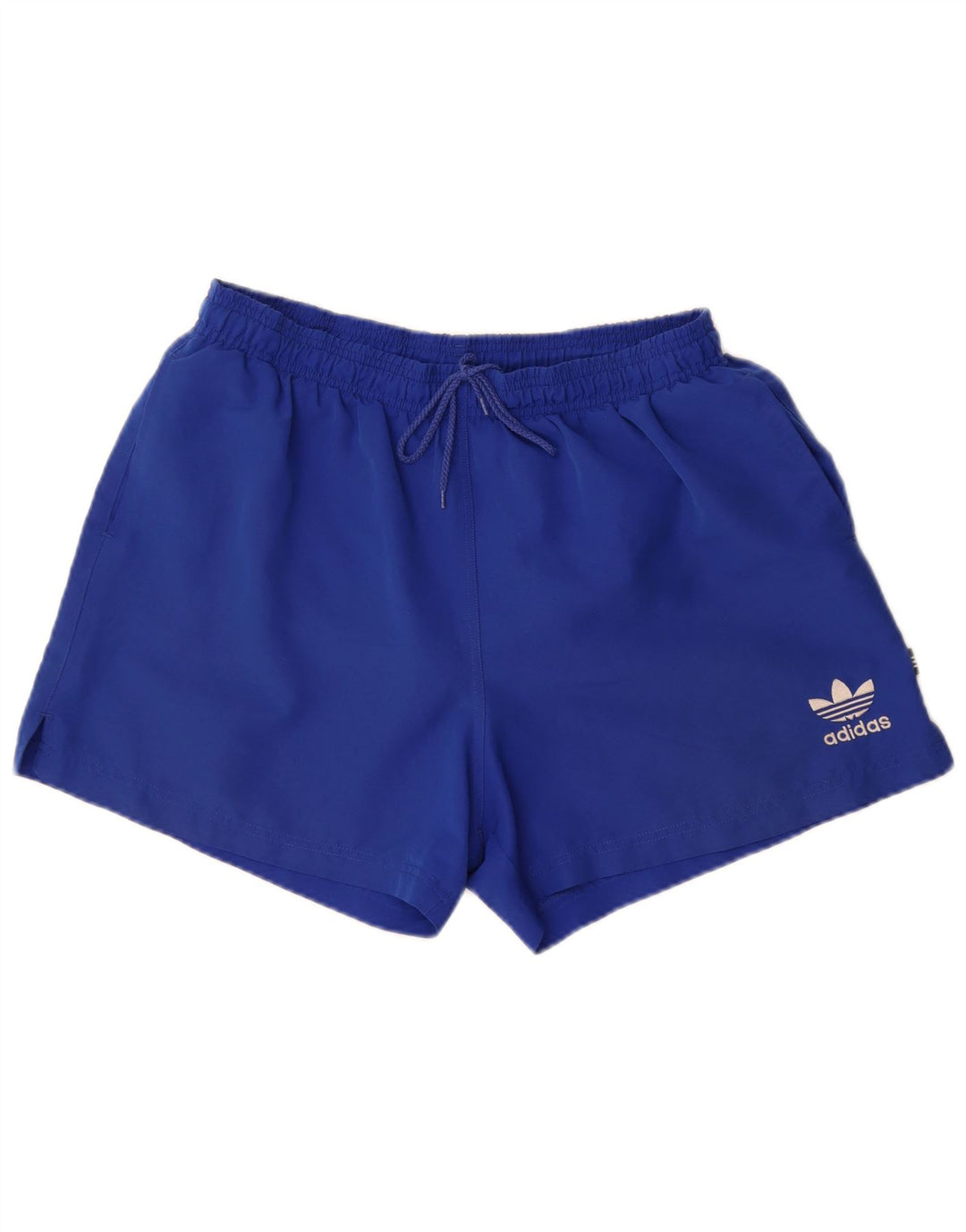 Pantaloni scurți sport pentru bărbați Adidas, poliester albastru mediu