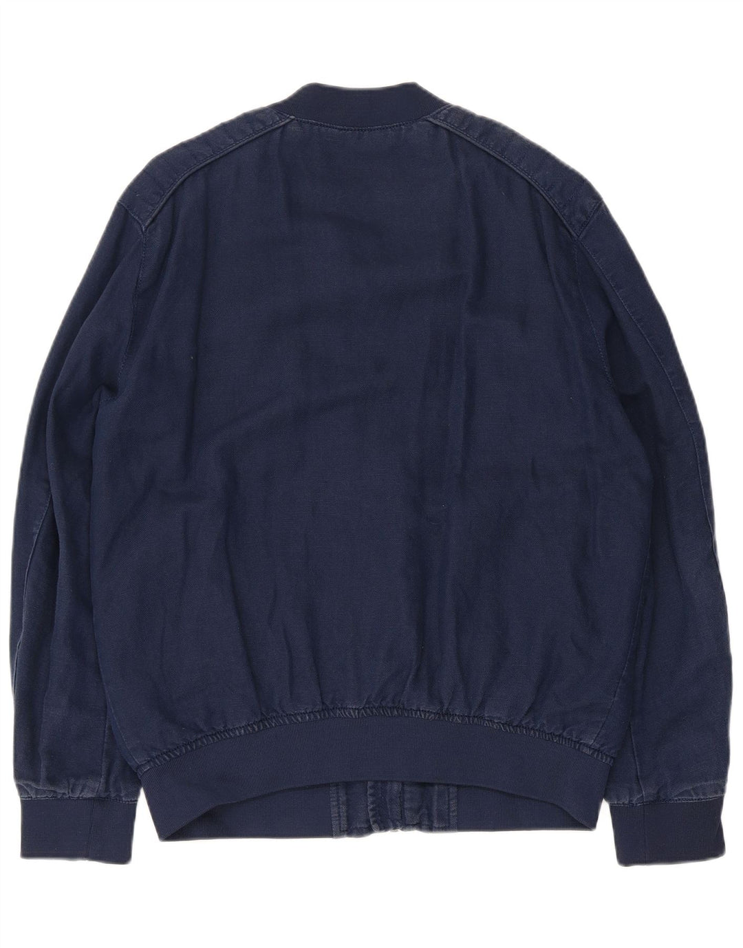 Bomber pentru bărbați ZARA UK 40 mare, albastru, poliester