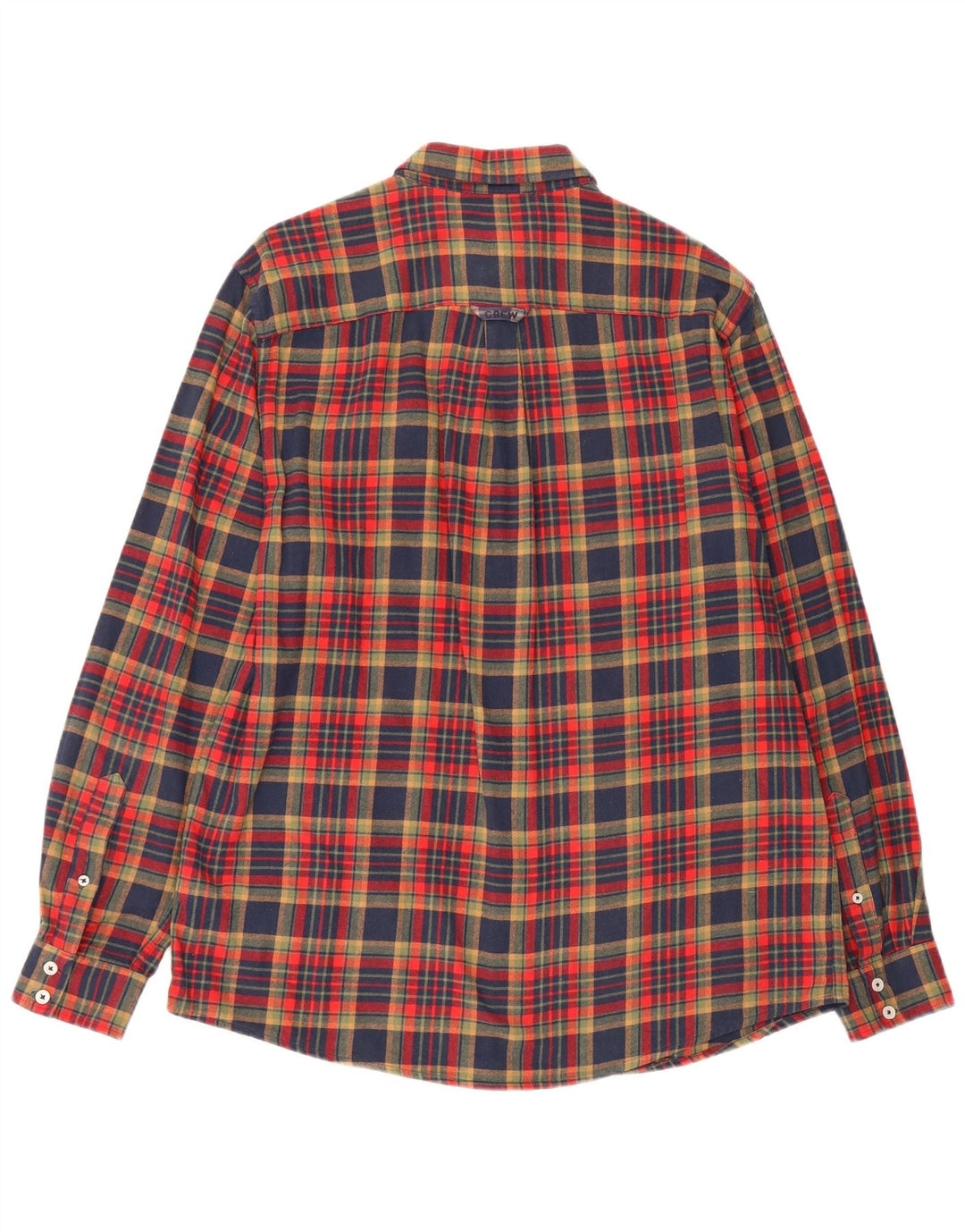 Crew Clothing Cămașă de flanel pentru bărbați, mare, multicoloră
