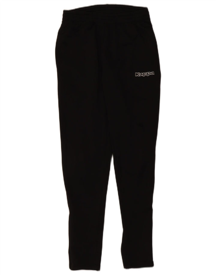 Pantaloni de trening pentru băieți cu grafică Kappa 13-14 ani, negru
