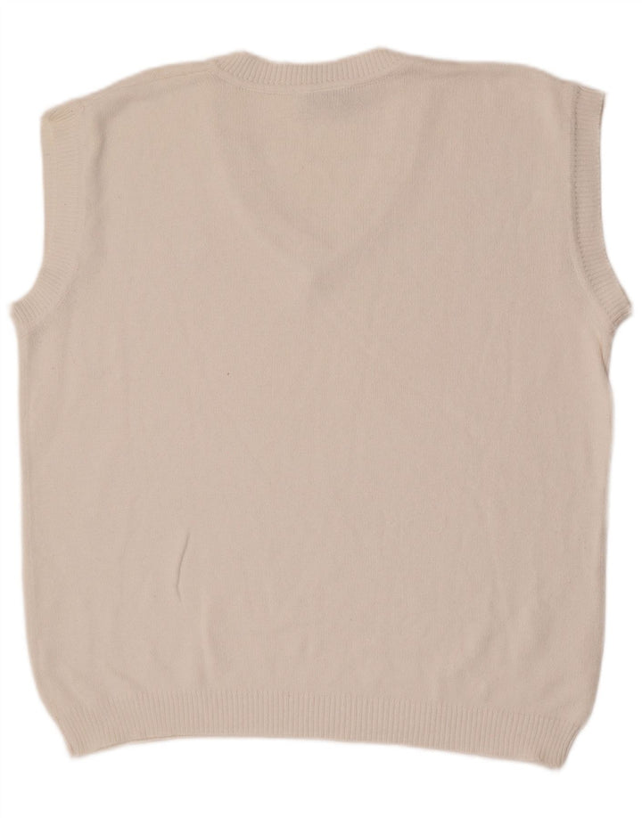 Lotto Mens Vest Tank Top Mare Bumbac Alb