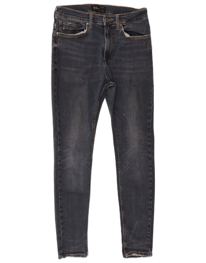 Blugi skinny pentru bărbați Zara EU 40 Medium W31 L27 Albastru