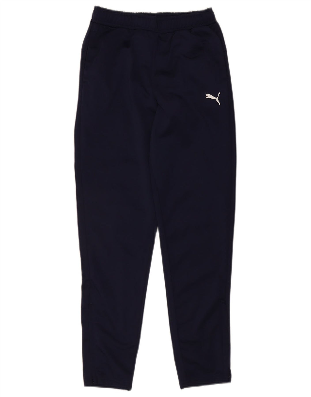 Pantaloni de trening Puma pentru baieti 11-12 ani poliester bleumarin