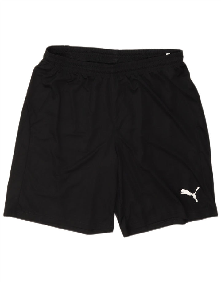 Pantaloni scurți sport Puma pentru bărbați, mari, negru, poliester