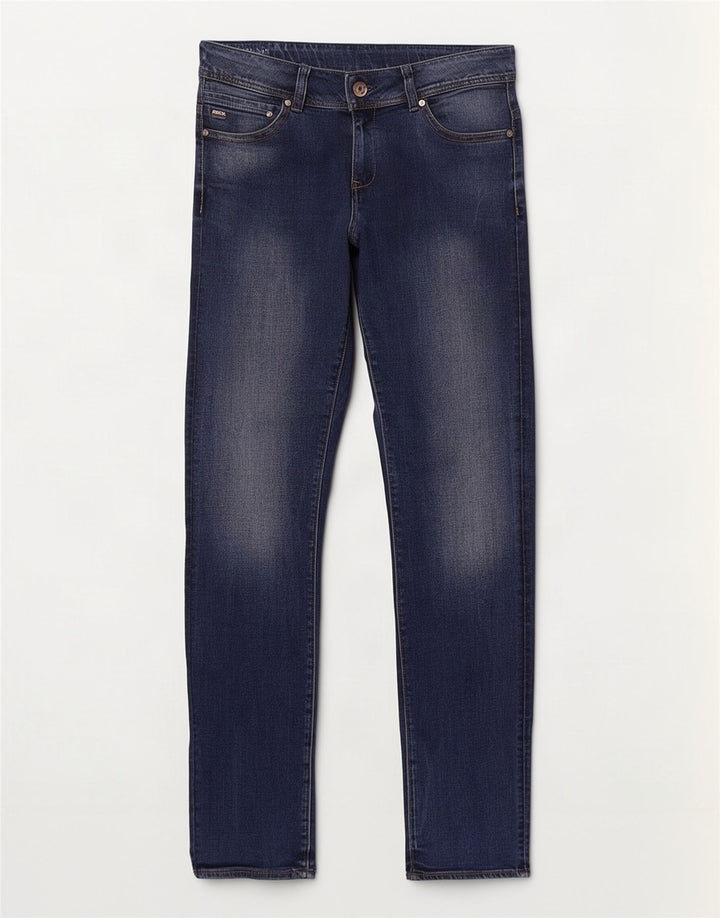 Blugi G-Star Midge Straight pentru bărbați W33 L34 Albastru