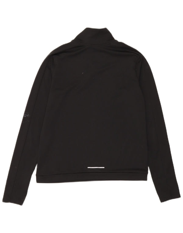 Trening pentru bărbați Dri Fit Graphic Pulover Top Sport Mic Negru