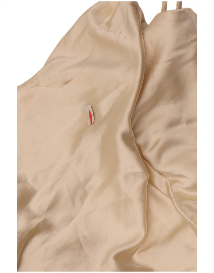 Top Crop pentru femei Zara UK 14 Large Off White