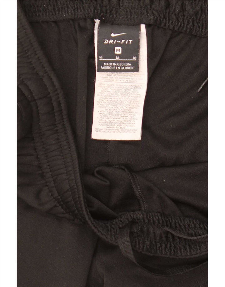 Pantaloni de trening Nike pentru bărbați, poliester mediu negru