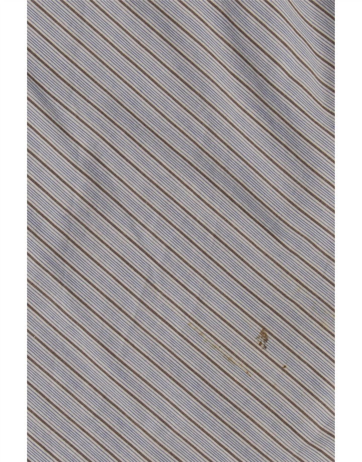 Cămașă pentru bărbați Wrangler XL, bumbac cu dungi, albastru