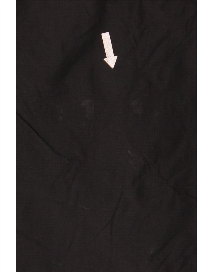 Jachetă Windbreaker pentru femei cu glugă Superdry UK 14 Medium Black Nylon