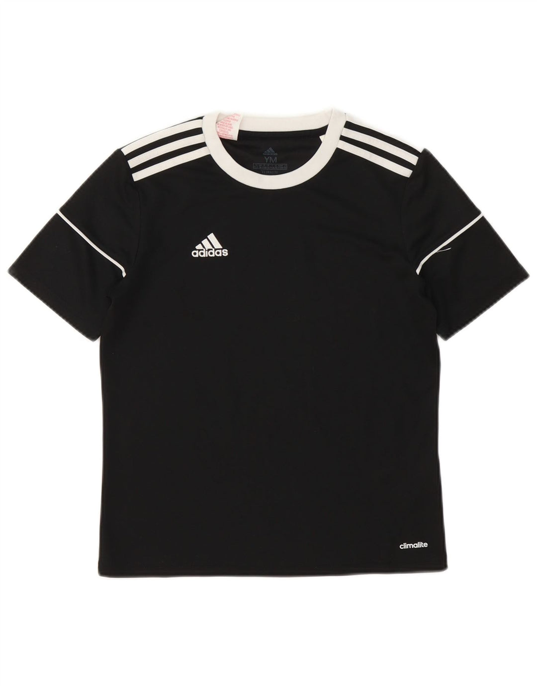Tricou Adidas Climalite pentru baieti Top 11-12 ani Poliester negru mediu