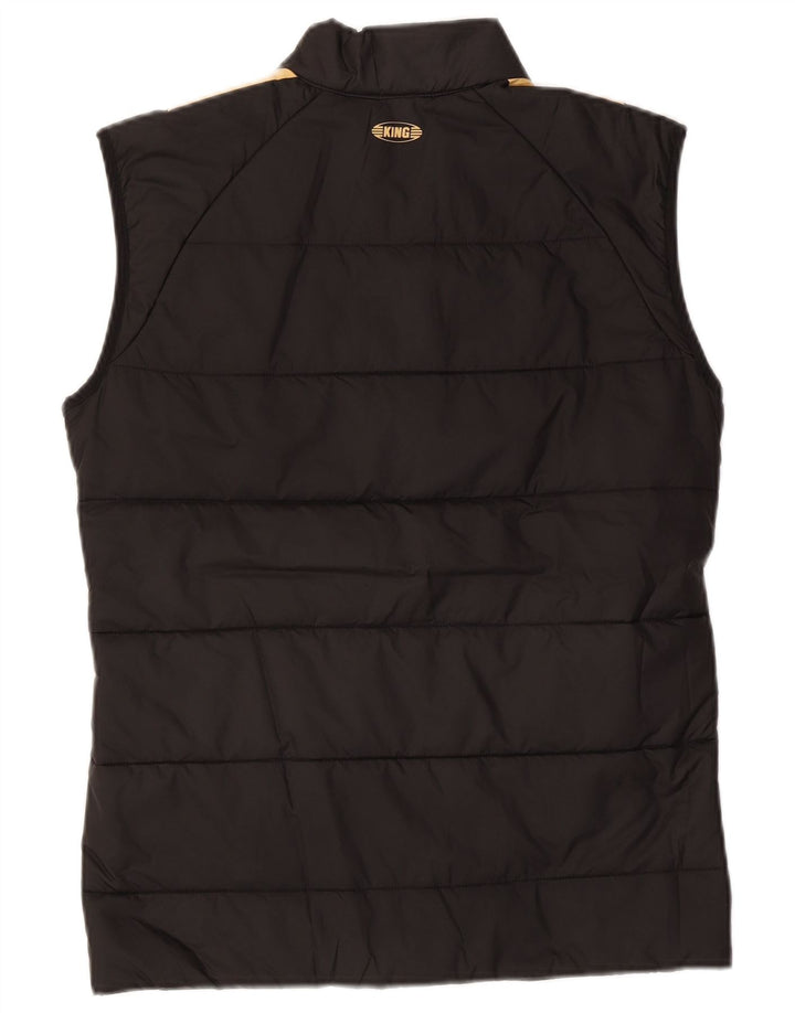 Puma Mens Padded Gilet UK 36 Small Negru Poliester