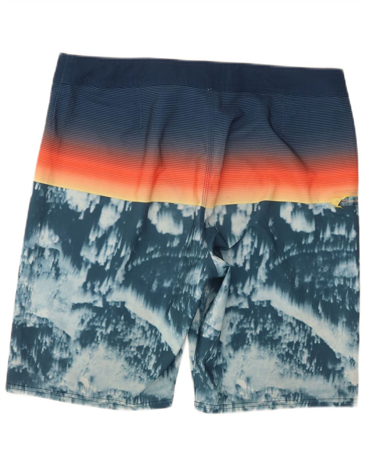 Pantaloni scurți de înot O'Neill pentru bărbați, albastru mediu, poliester color bloc