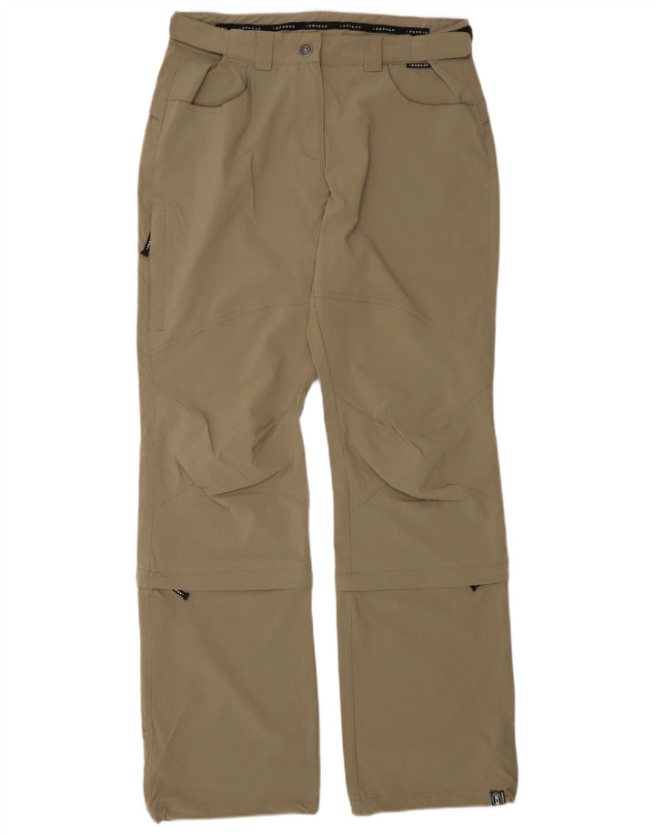 Pantaloni cargo pentru drumeții Icepeak pentru femei EU 40 Medium W30 L32 Kaki Poliester