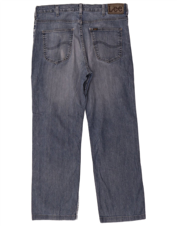 Blugi LEE Brooklyn Straight pentru bărbați W36 L29 Bumbac albastru