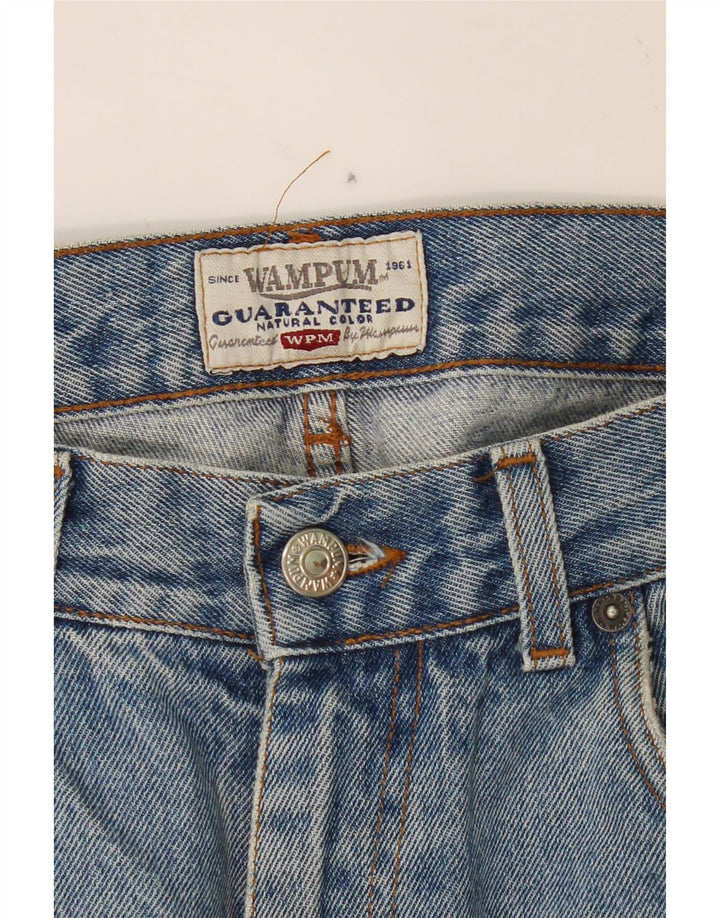 WAMPUM Mens Straight Jeans W30 L33 Blue Vintage Wampum and Second-Hand Wampum from Messina Hembry 