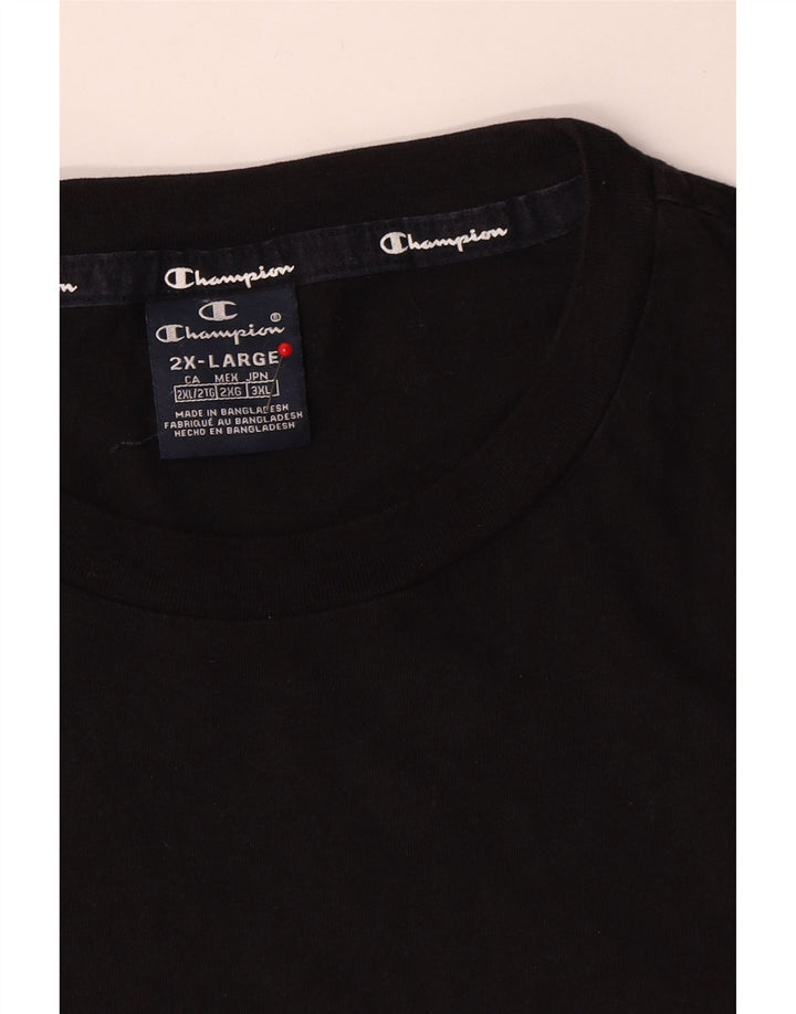 Tricou pentru bărbați Champion Top 2XL Negru