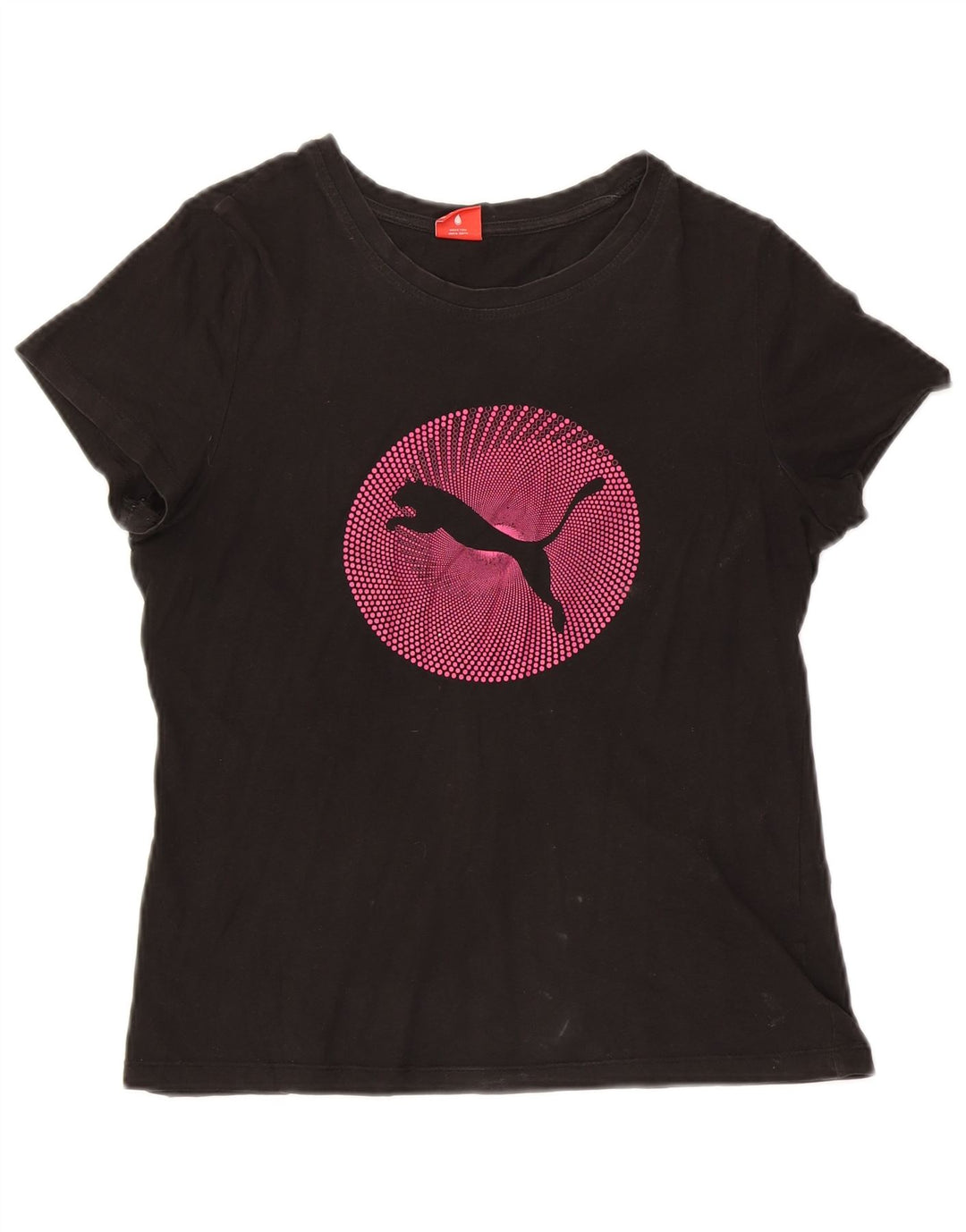 Tricou grafic Puma pentru femei Top UK 12 Medium Black