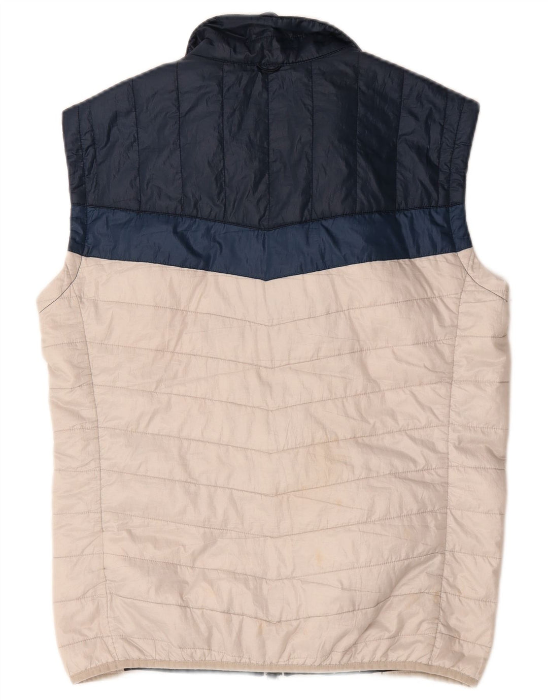 Gilet căptușit pentru bărbați Timberland UK 38 Medium White Colorblock Poliester