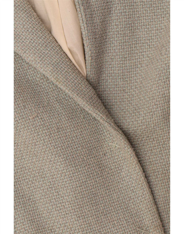 Topshop Pardesiu supradimensionat pentru femei UK 12 Medium Gri Acrilic