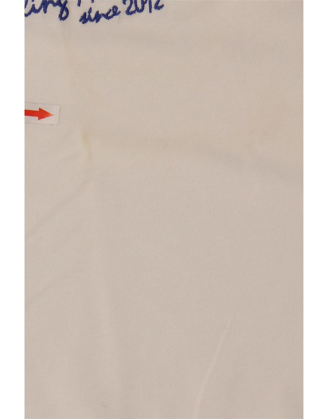 Tricou polo cu grafică pentru bărbați Rhode Island, bumbac alb mare