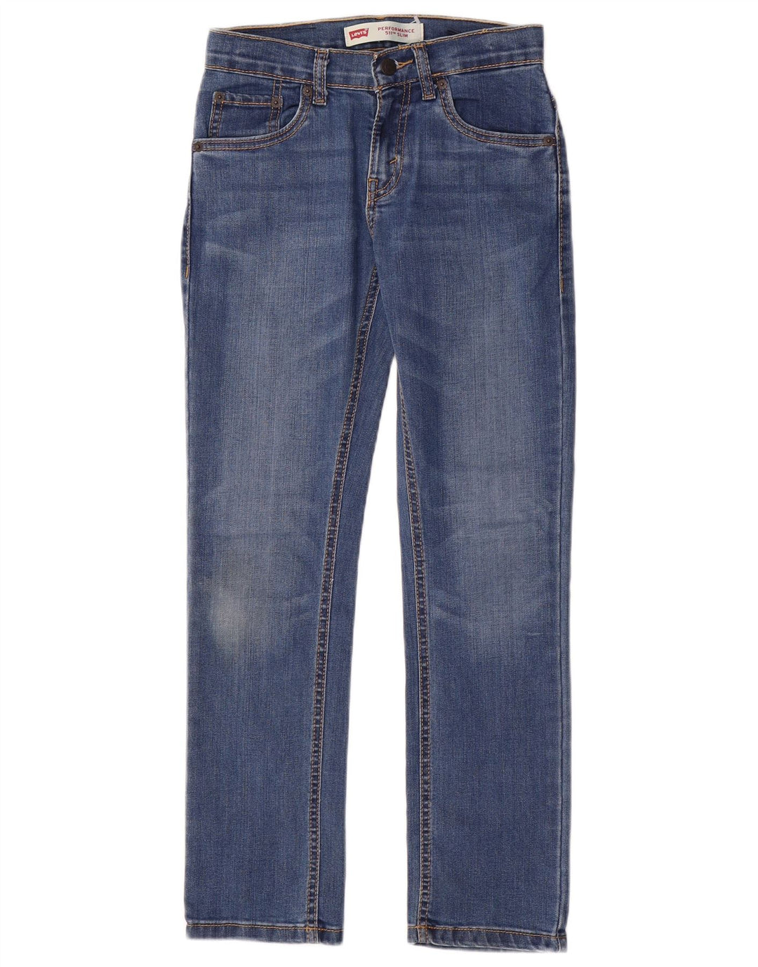 LEVI'S Blugi 511 Slim pentru baieti 9-10 ani W25 L26 albastru bumbac