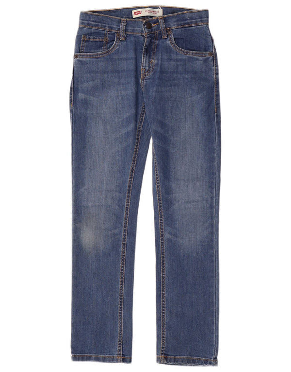 LEVI'S Blugi 511 Slim pentru baieti 9-10 ani W25 L26 albastru bumbac
