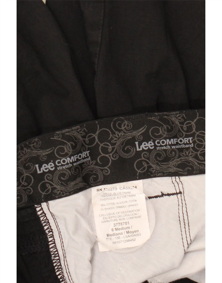 Pantaloni scurti chino pentru femei LEE US 6 Medium W30 Bumbac negru