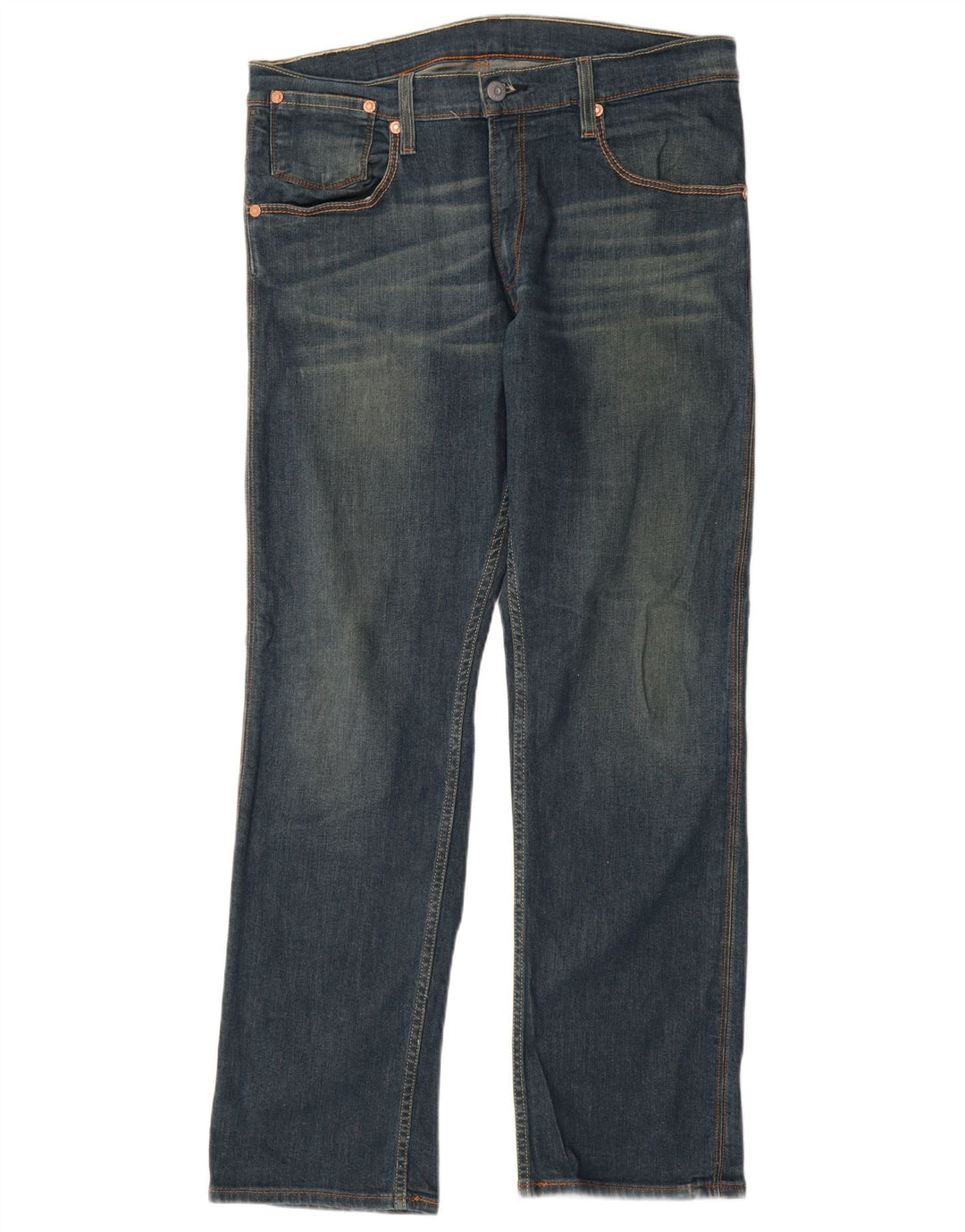 Blugi drepti pentru bărbați Levi's 514 W36 L32 Bumbac albastru