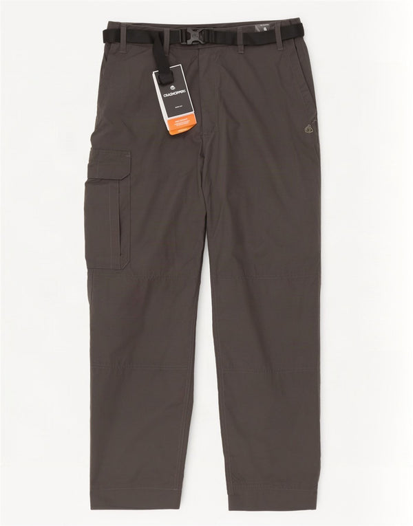 Pantaloni cargo drepti pentru bărbați CRAGHOPPERS L34 L28 Poliester gri