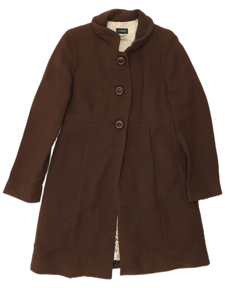 Pardesiu pentru femei J. Crew US 6 Medium Brown Wool