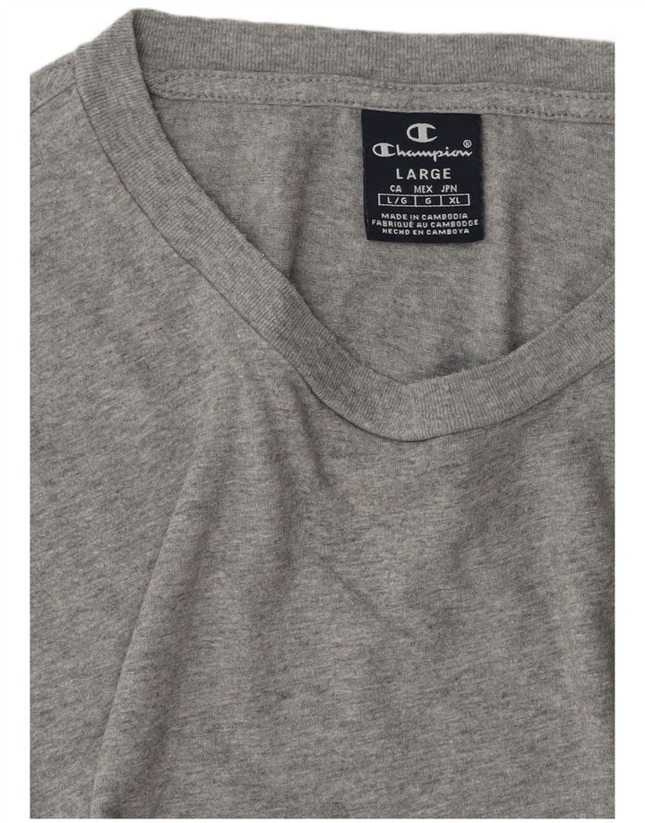 Tricou pentru bărbați Champion Top mare, gri pete