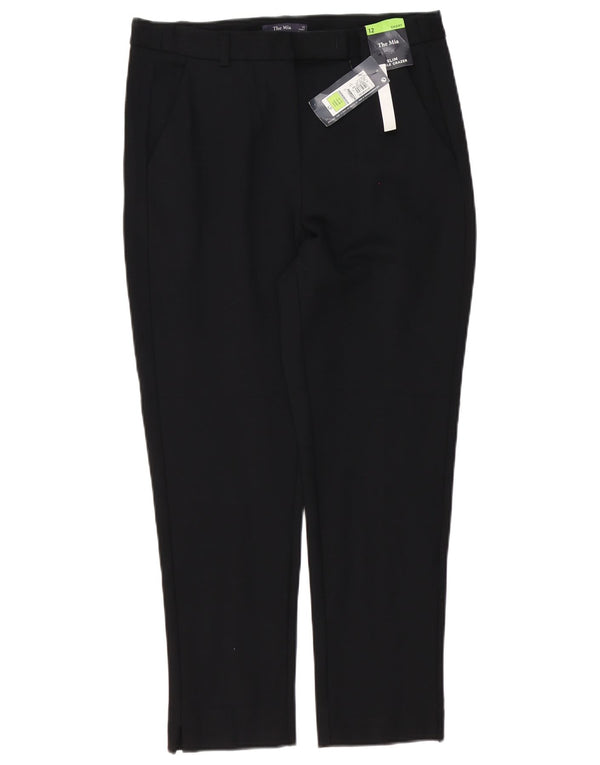 Pantaloni de costum Mia pentru femei Marks & Spencer UK 12 Medium W30 L26 Negru