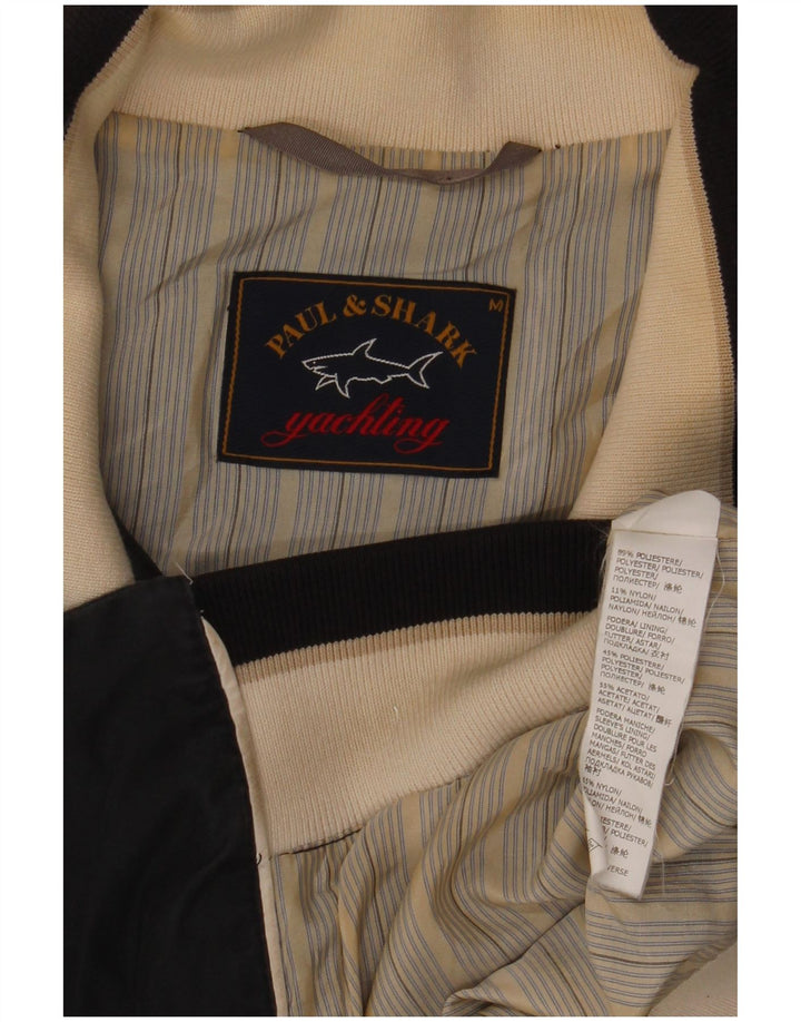 Jachetă bomber pentru bărbați Paul & Shark UK 38 Medium Gri Poliester