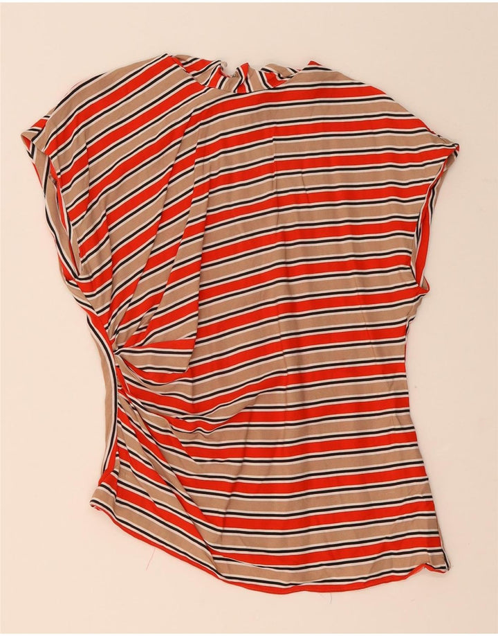 Bluză pentru femei ZARA UK 12 Medium, multicolore, cu dungi