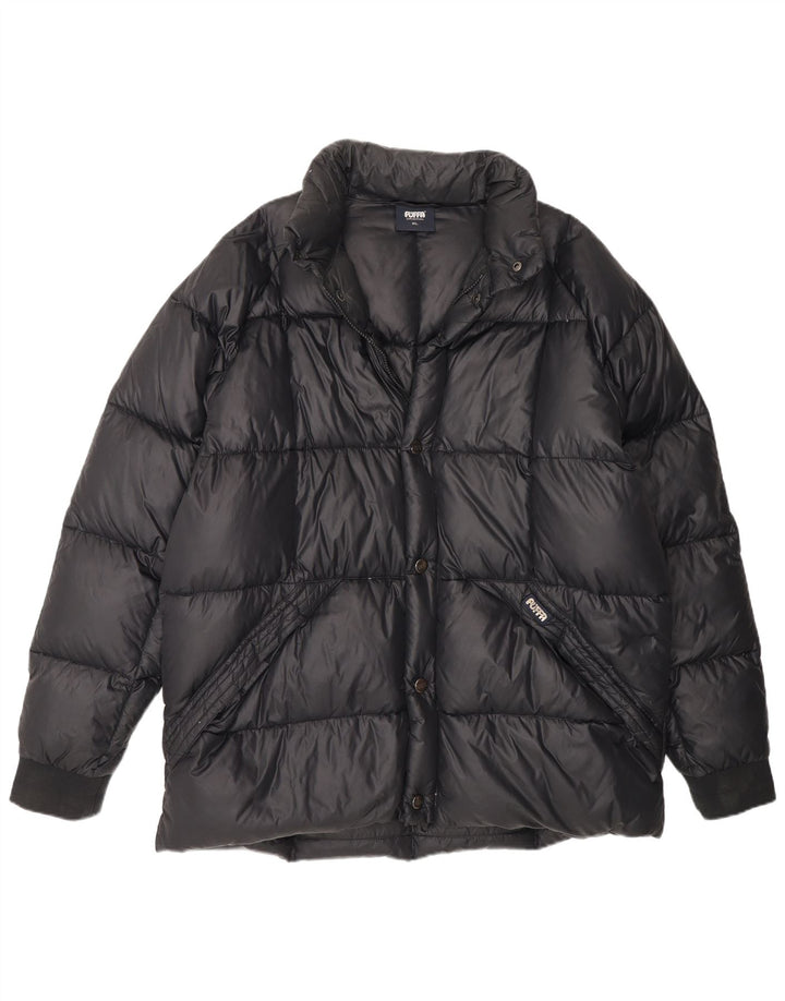 Jachetă căptușită pentru bărbați Puffa UK 42 XL Negru