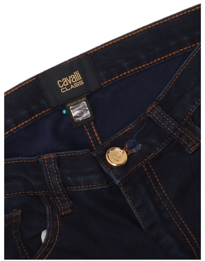 Jeans Capri pentru femei Just Cavalli W34 L22 bleumarin