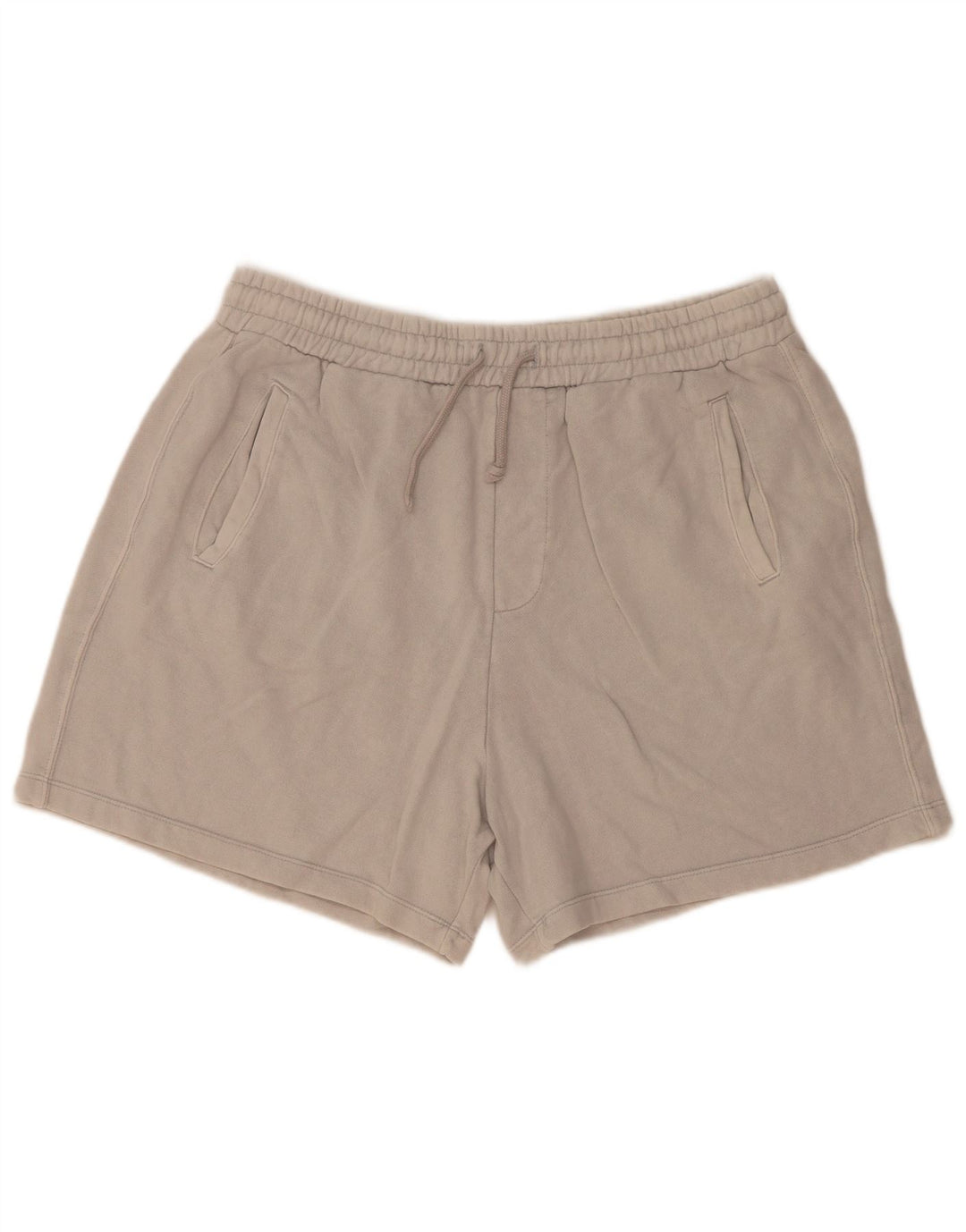 Pantaloni scurți sport pentru bărbați Zara, mari, gri, bumbac