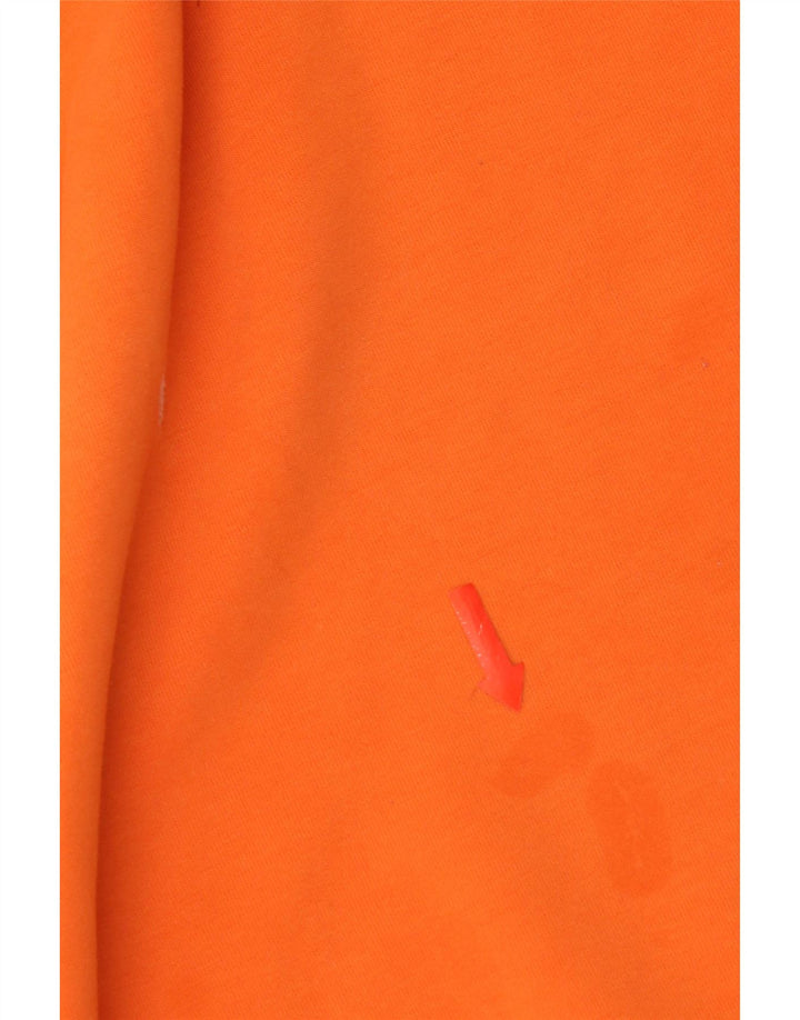 Pulover supradimensionat pentru femei Polo Ralph Lauren UK 14 portocaliu mediu