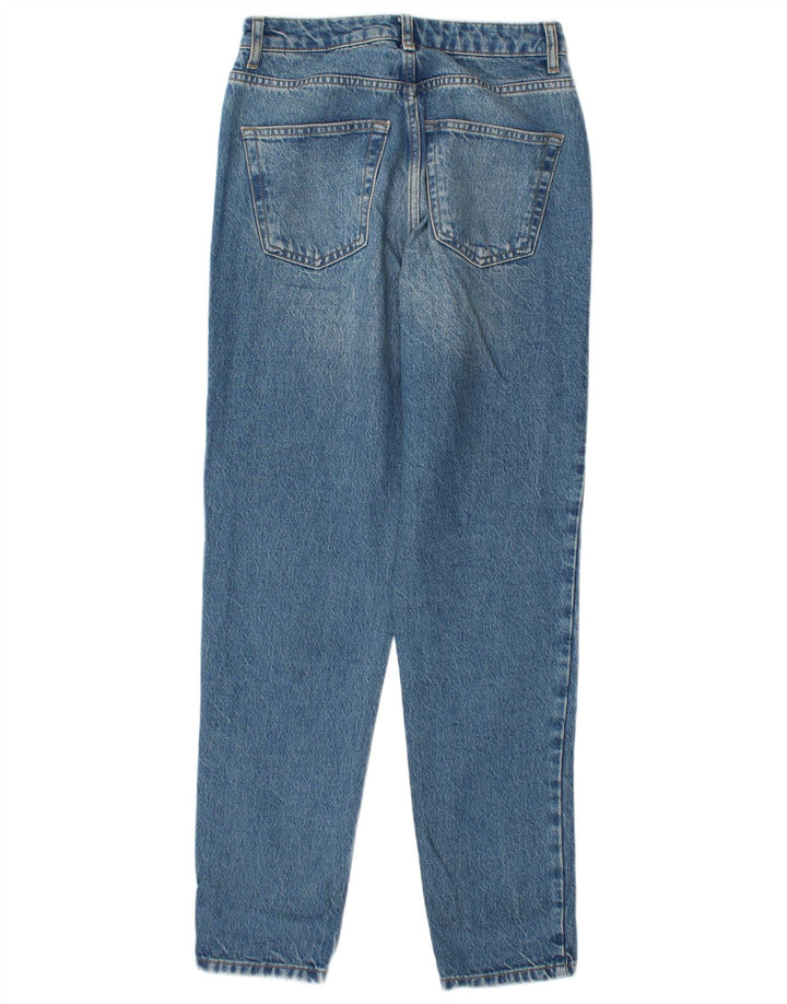 Topshop Blugi Mom Tapered pentru femei L26 L32 Poliester albastru