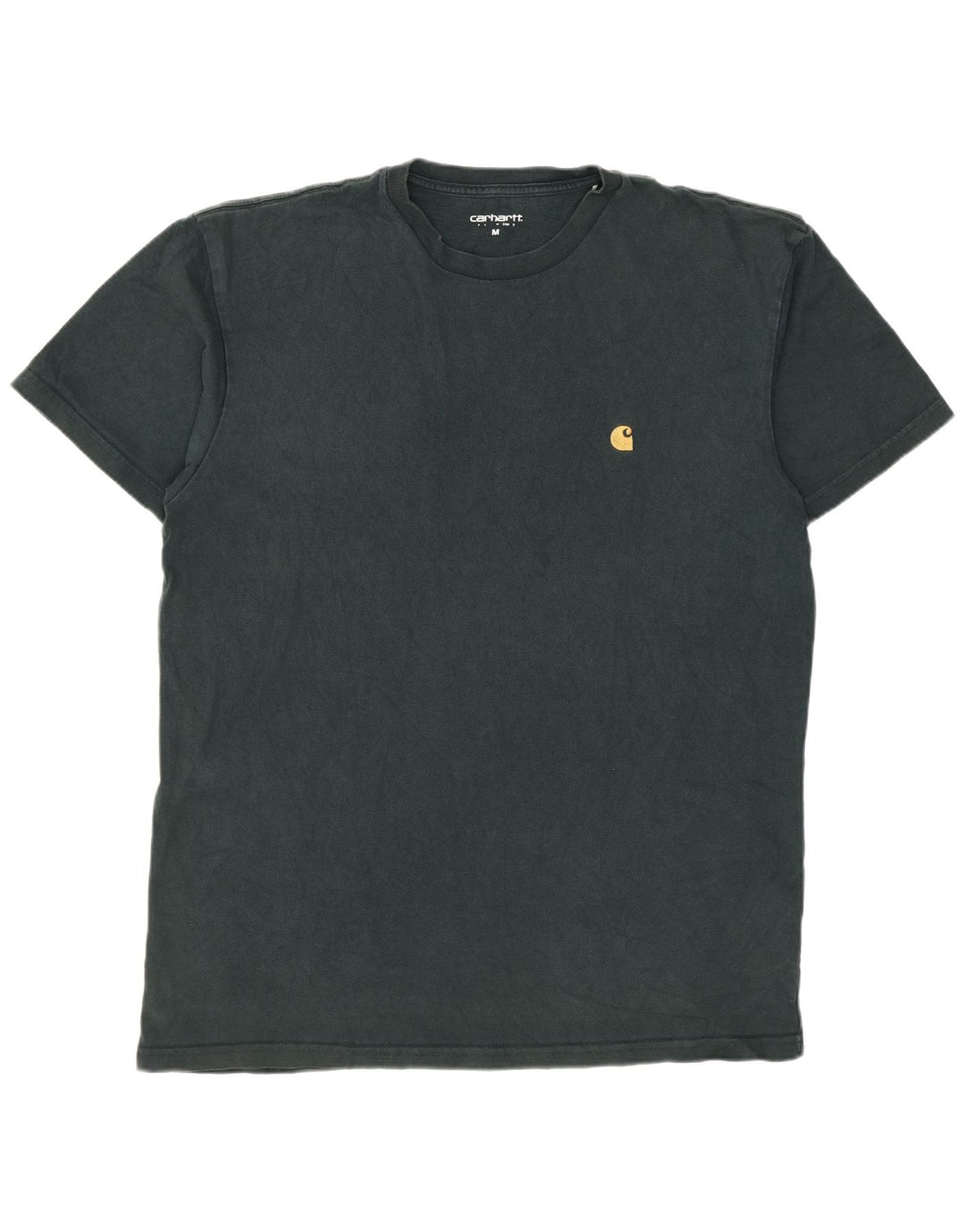 Tricou pentru bărbați CARHARTT Top din bumbac verde mediu