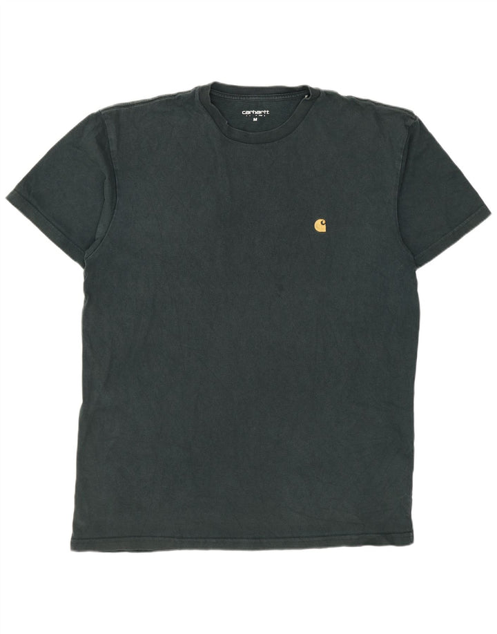 Tricou pentru bărbați CARHARTT Top din bumbac verde mediu