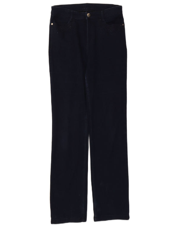 Blugi drepti pentru femei Marks & Spencer UK 10 Small W27 L30 Bleumarin