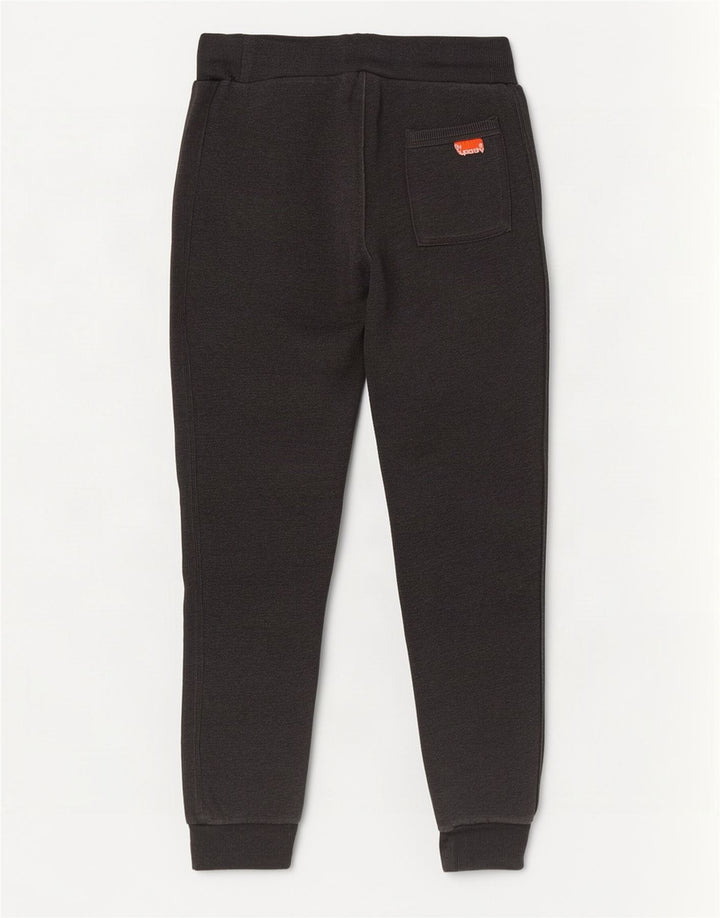 Superdry Pantaloni de trening subțire pentru bărbați Joggeri, bumbac, gri mic